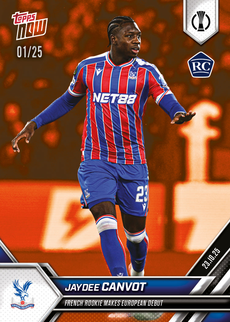 Jaydee Canvot - 2025-26 UECL Topps NOW® - Card 4