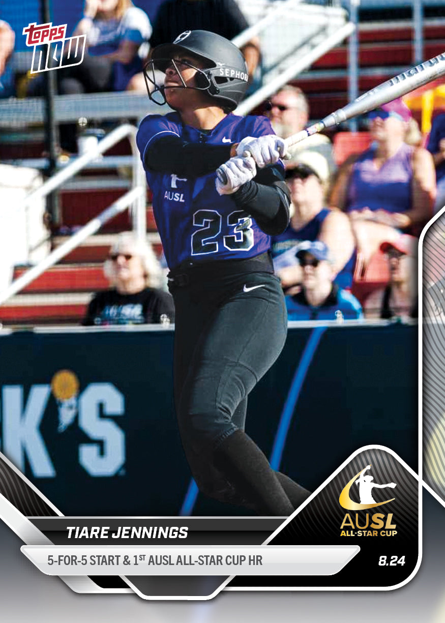 Tiare Jennings - 2025 AUSL Topps NOW® - Card 36 - PR: 548