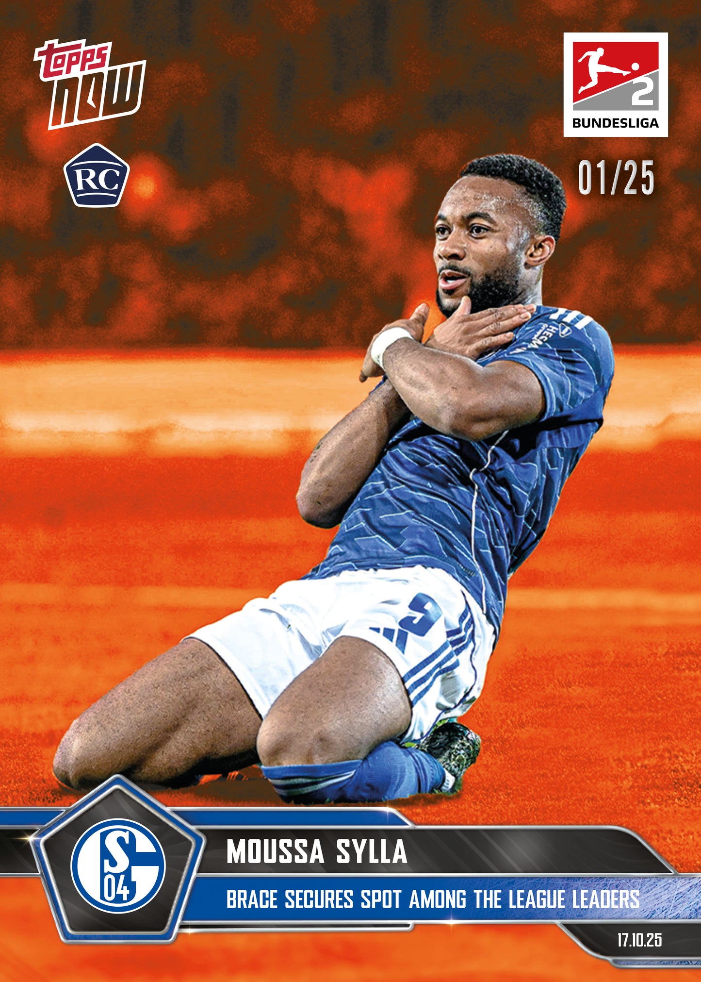 Moussa Sylla - 2025-26 Bundesliga Topps NOW® - Card 41 - PR: 489