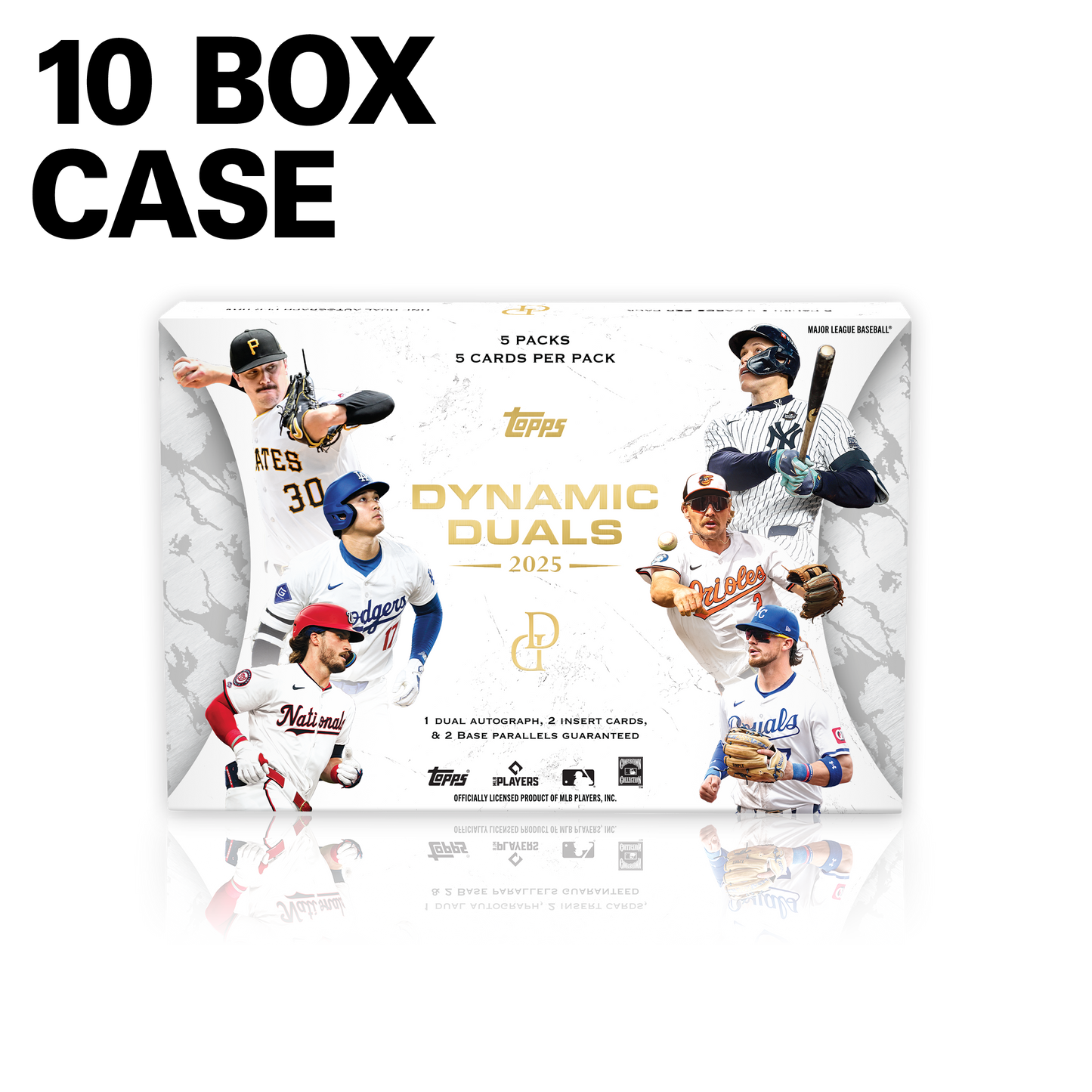2025 Topps MLB Dynamic Duals - 10-Box Case