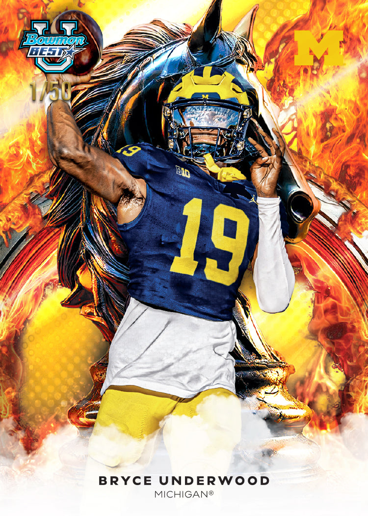 2025 Bowman University Best Football - Hobby Box