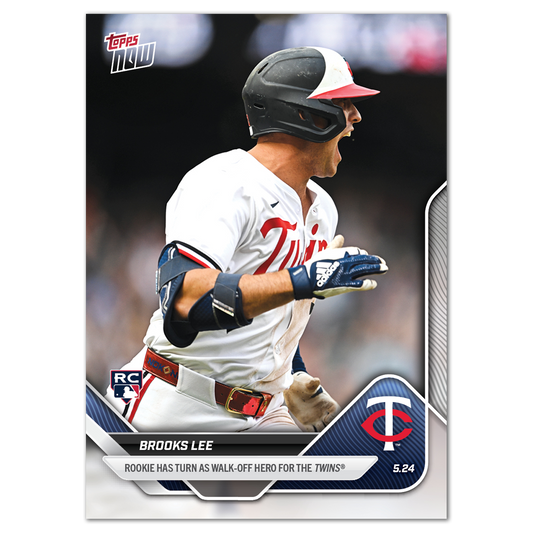 Brooks Lee - 2025 MLB Topps NOW® - Card 209 - PR: 818