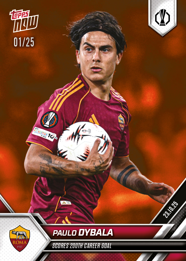 Paulo Dybala - 2025-26 UEL Topps NOW® - Card 6
