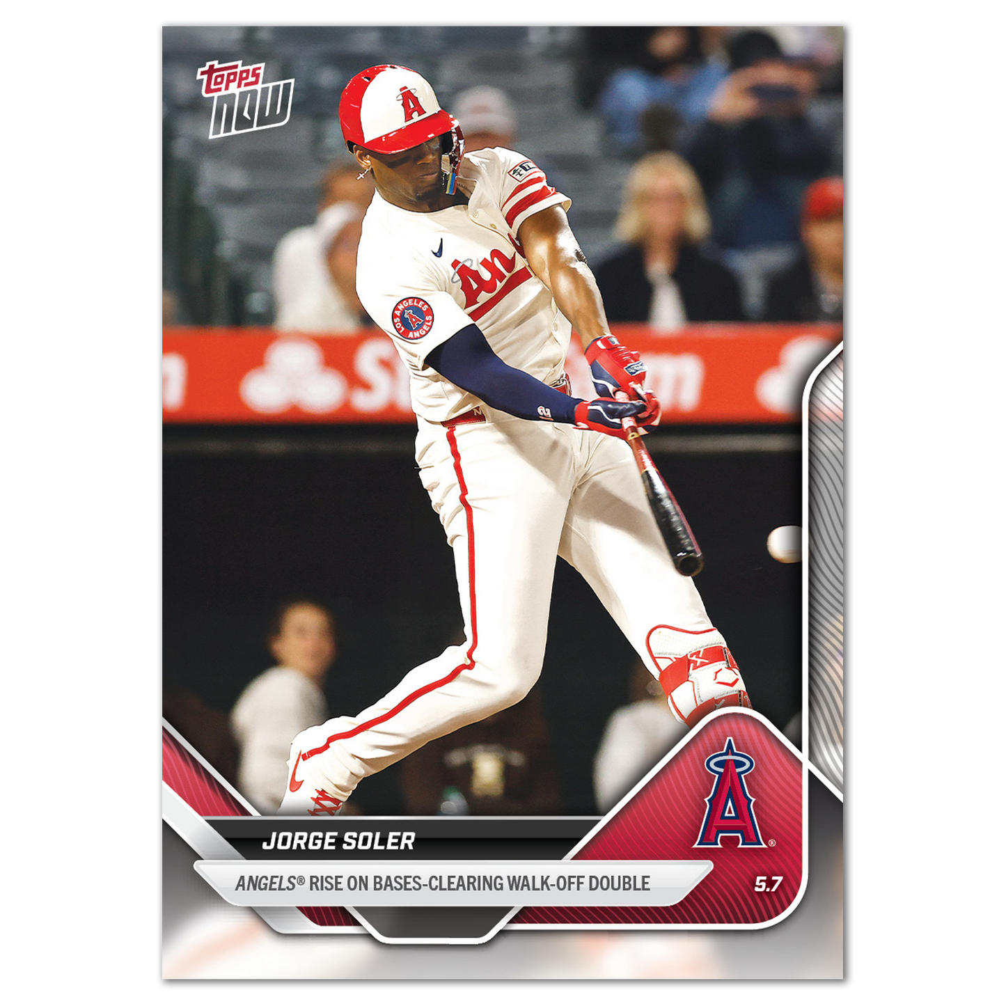Jorge Soler - 2025 MLB Topps NOW® - Card 152 - PR: 277