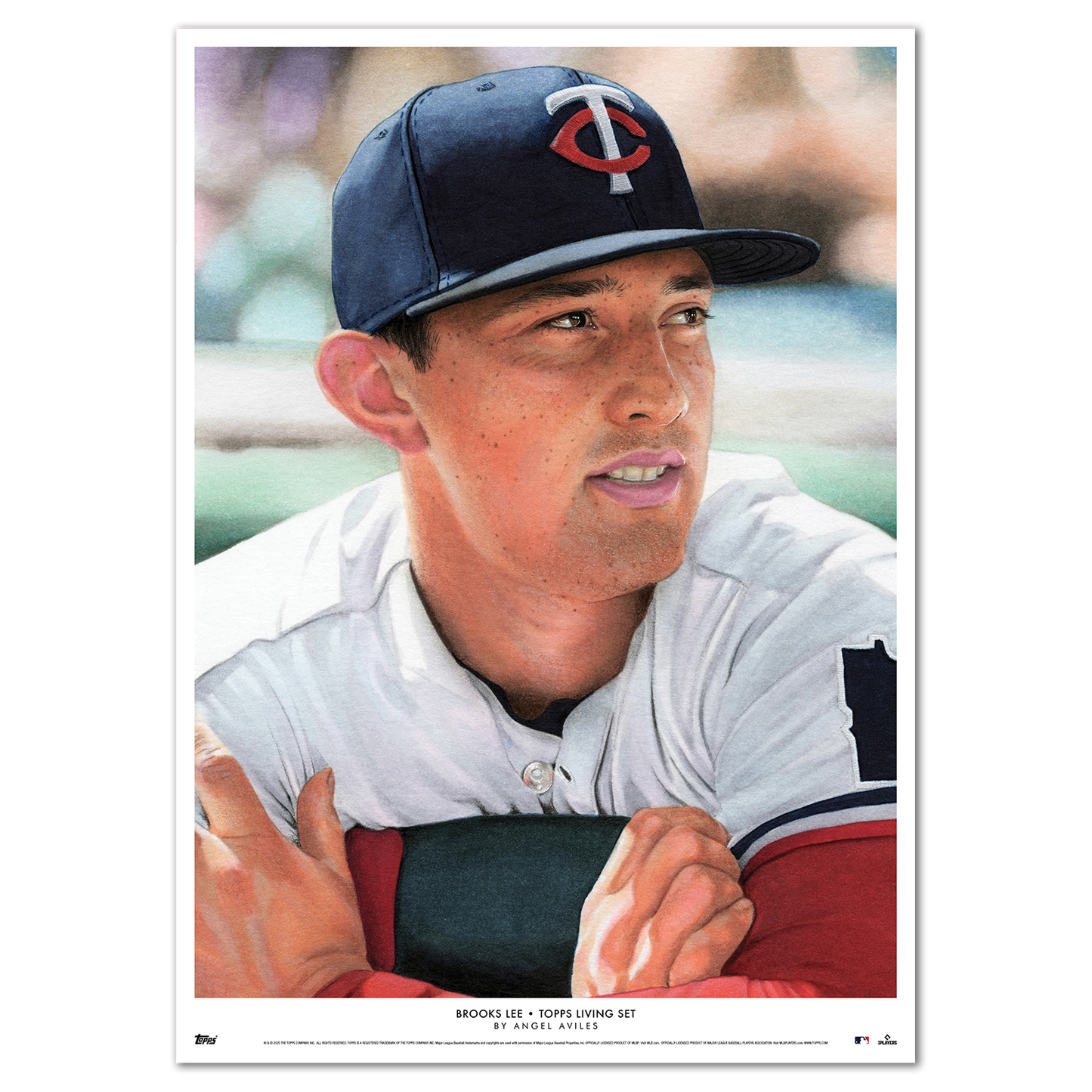 Topps Living Set Fine Art Print #825 - Brooks Lee