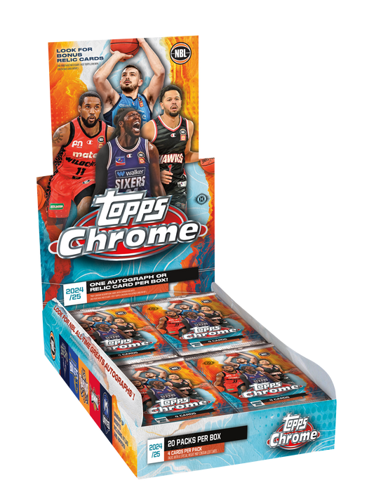 2024/25 Topps NBL Chrome® Basketball - Hobby Box