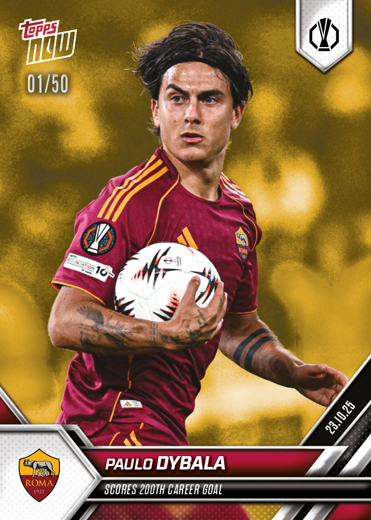 Paulo Dybala - 2025-26 UEL Topps NOW® - Card 6