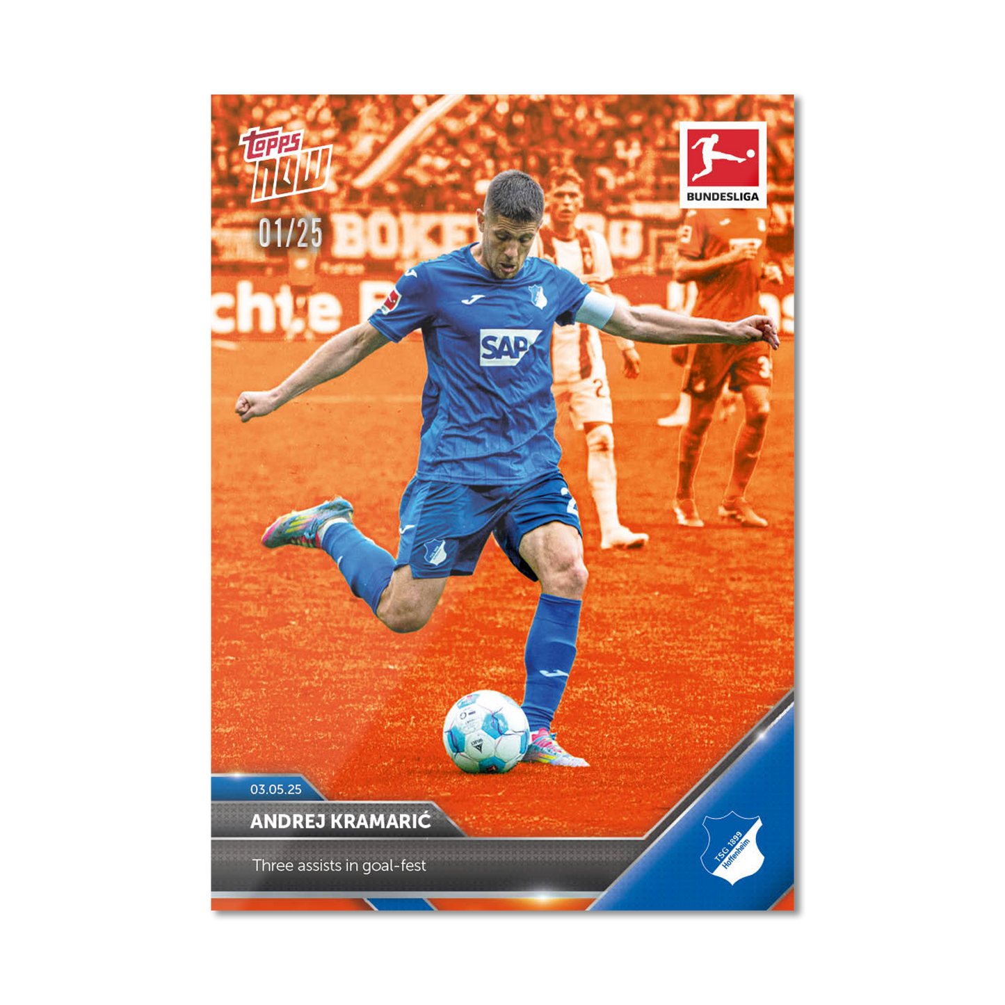 Andrej Kramarić - 2024-25 Bundesliga Topps NOW® - Card 178 - PR: 29