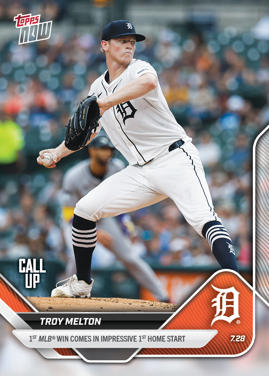 Troy Melton - 2025 MLB Topps NOW® - Card 477 - PR: 1139