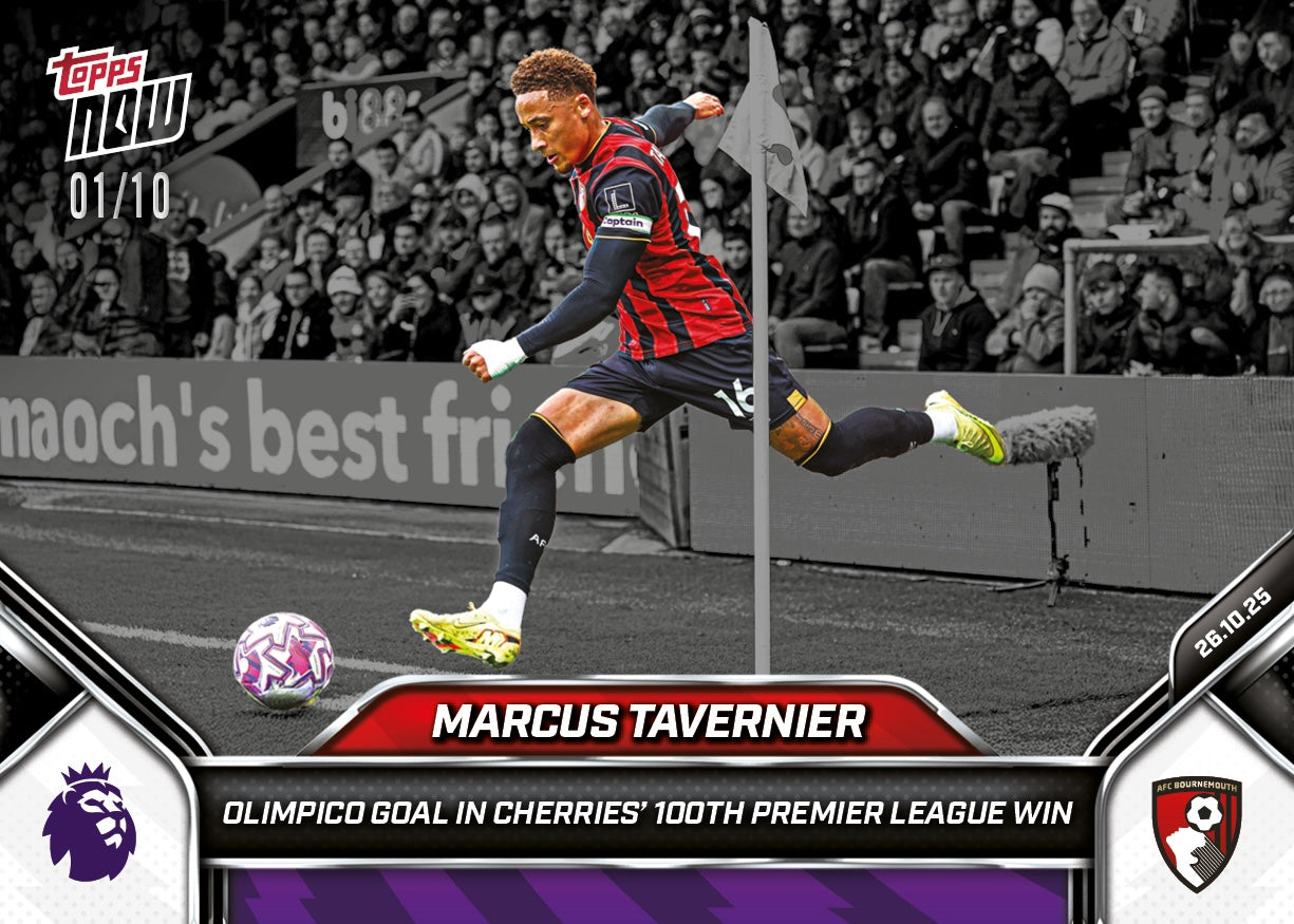 Marcus Tavernier - 2025-26 Premier League Topps NOW® - Card 44