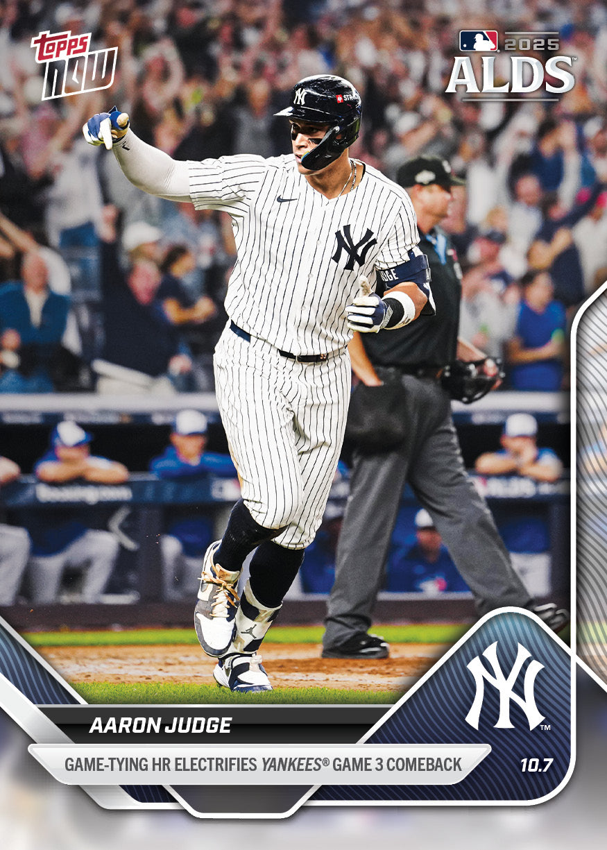 Aaron Judge - 2025 MLB Topps NOW® - Card 838 - PR: 8219