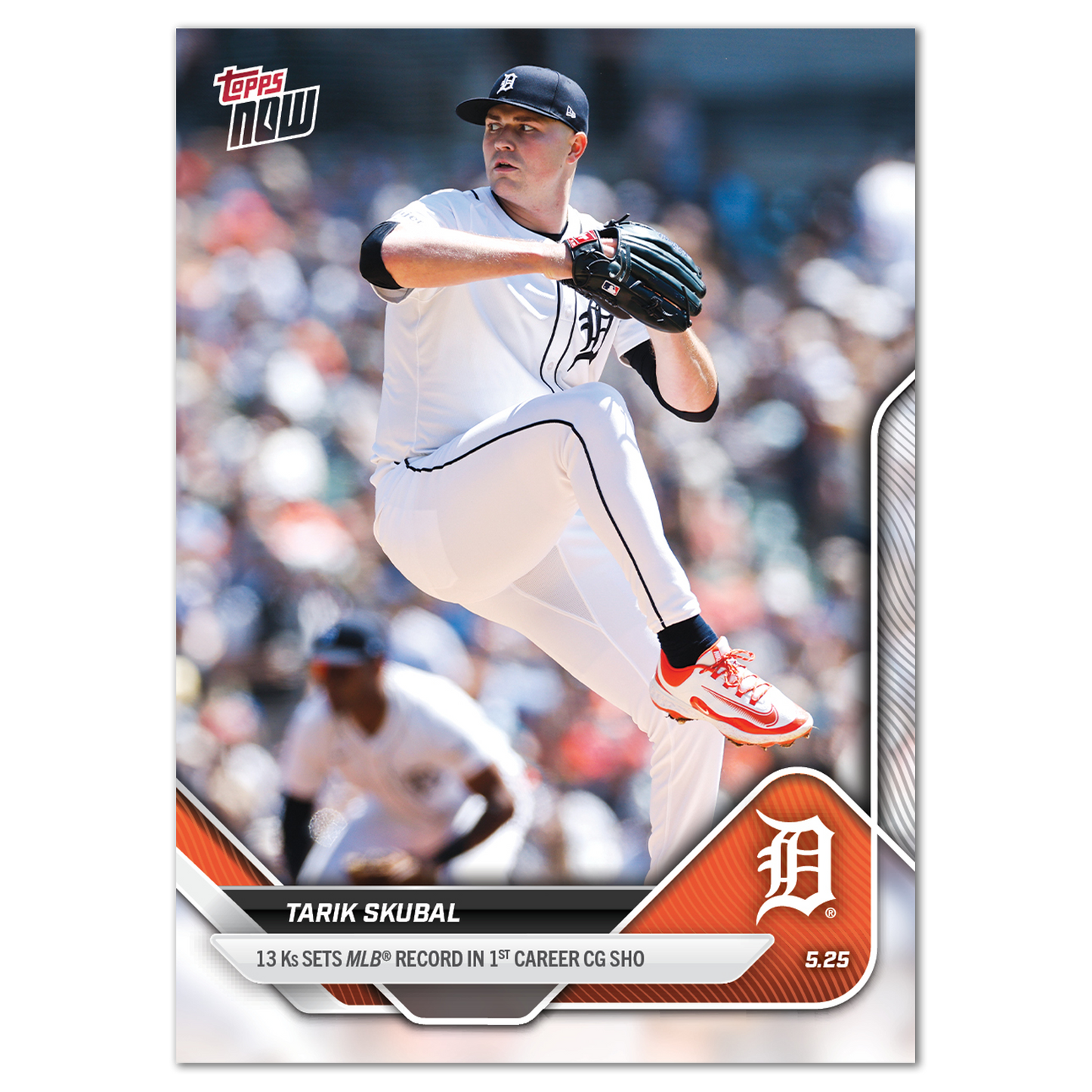Tarik Skubal - 2025 MLB Topps NOW® - Card 215 - LOOK FOR AUTOS - PR: 4147