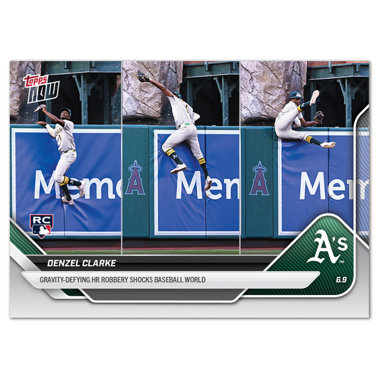 Denzel Clarke - 2025 MLB Topps NOW® - Card 283 - PR: 4392