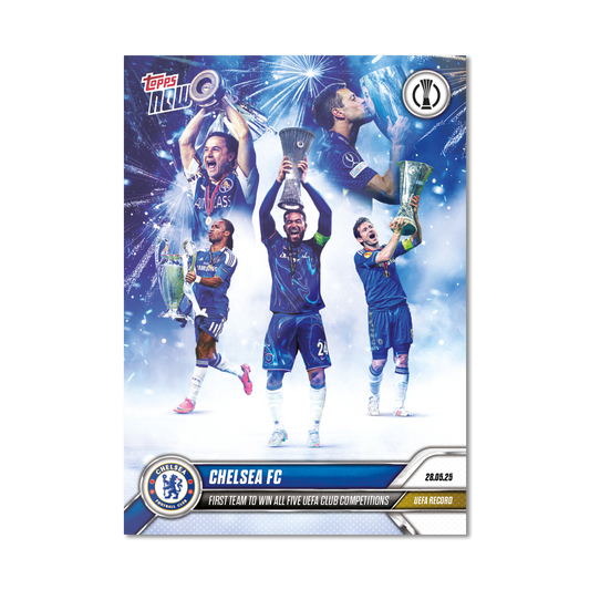 Chelsea FC - 2024-25 UECL Topps NOW® - Card 16 - PR: 3457