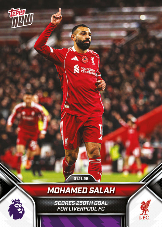 Mohamed Salah - 2025-26 Premier League Topps NOW® - Card 46