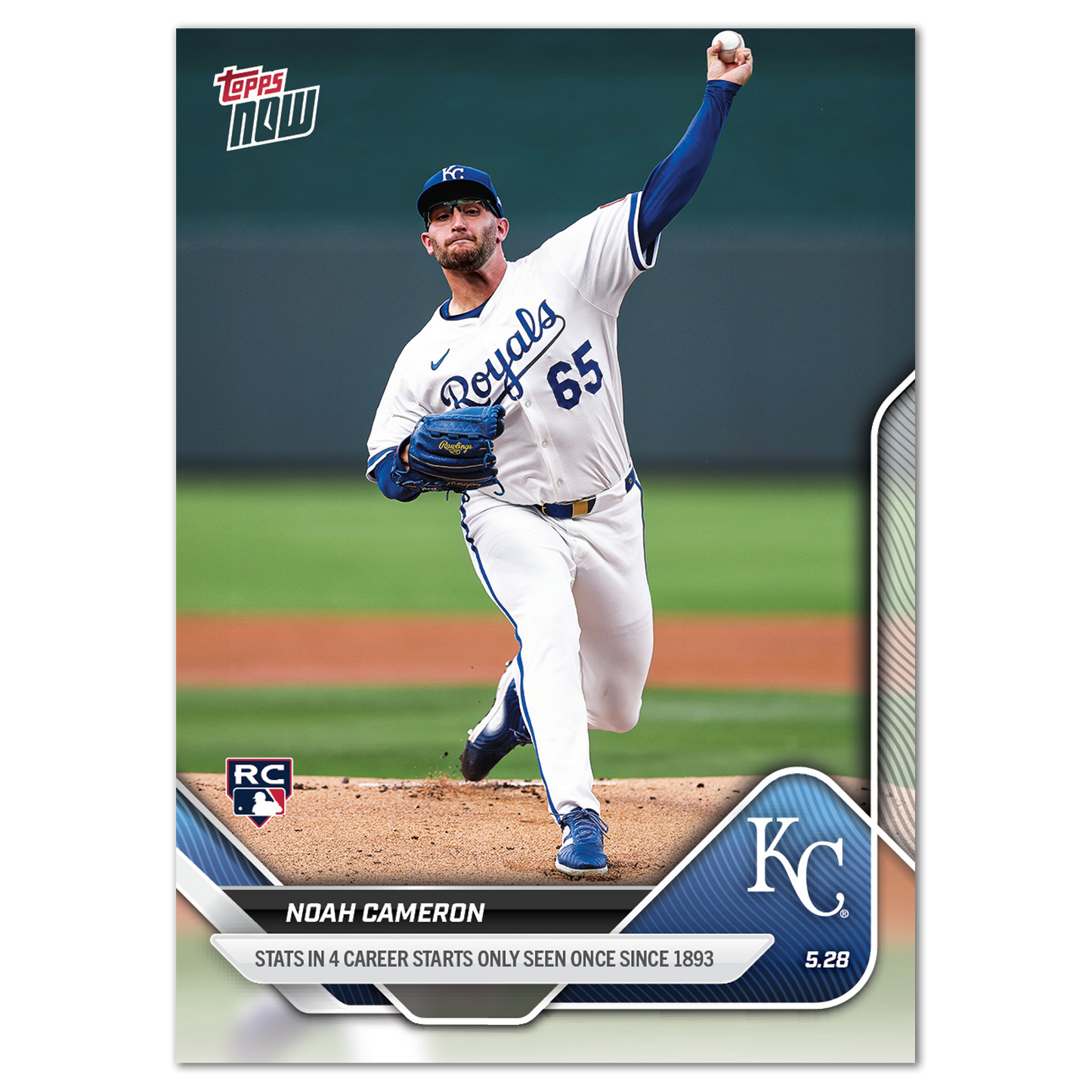 Noah Cameron - 2025 MLB Topps NOW® - Card 228 - PR: 1203