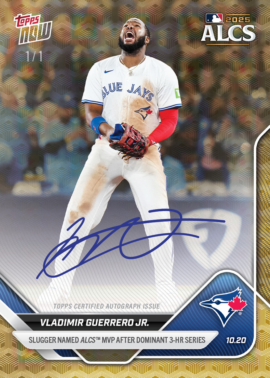 Vladimir Guerrero Jr. - 2025 MLB Topps NOW® - Card 891 - PR: 4654