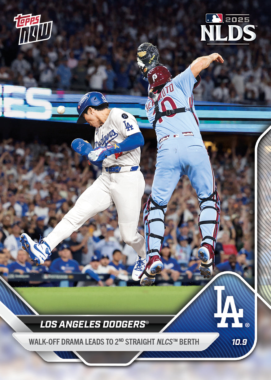 Los Angeles Dodgers - 2025 MLB Topps NOW® - Card 847 - PR: 3240