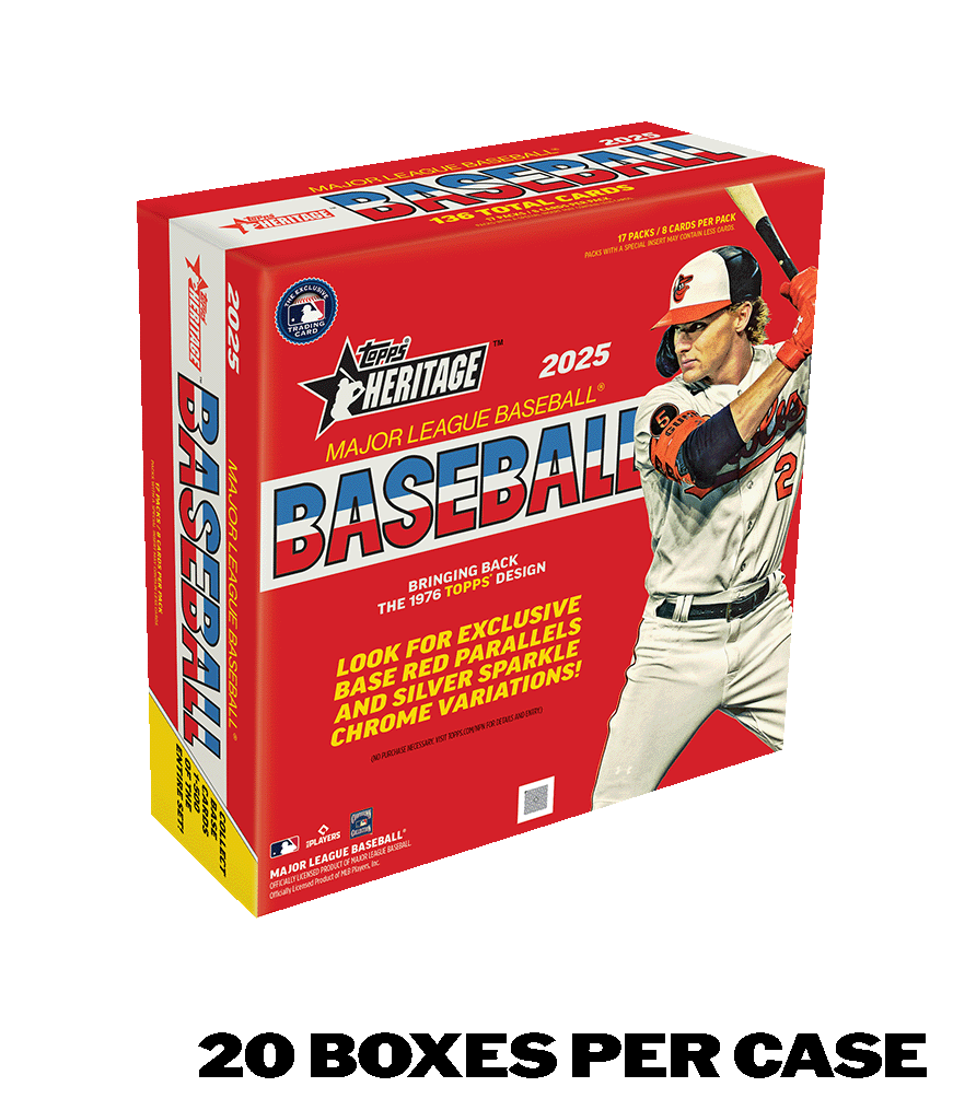 2025 Topps Heritage Baseball - Mega Box - Sealed Case