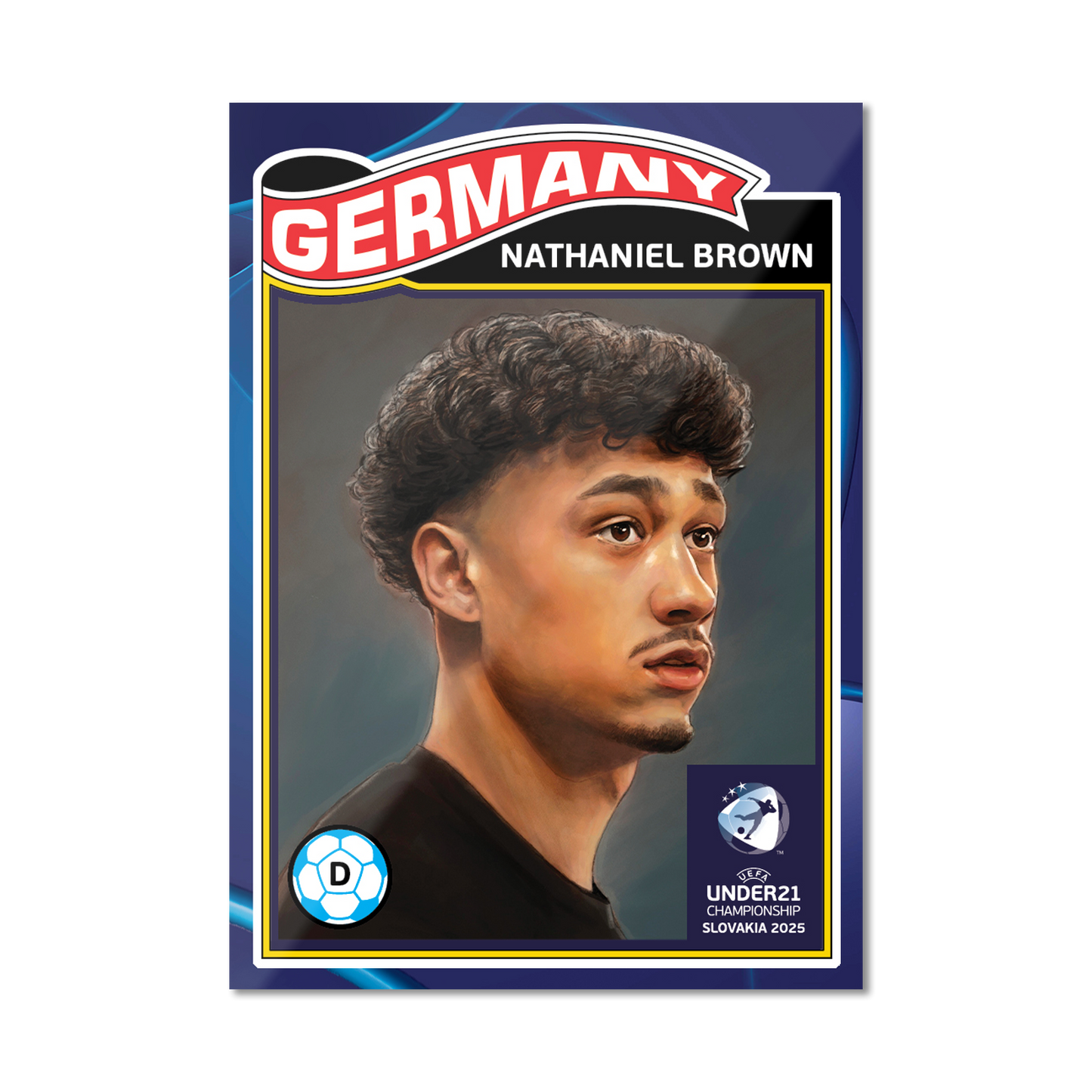 Nathaniel Brown - 2025 UEFA Euro U-21 Living Set® - Card 1 - PR: 326