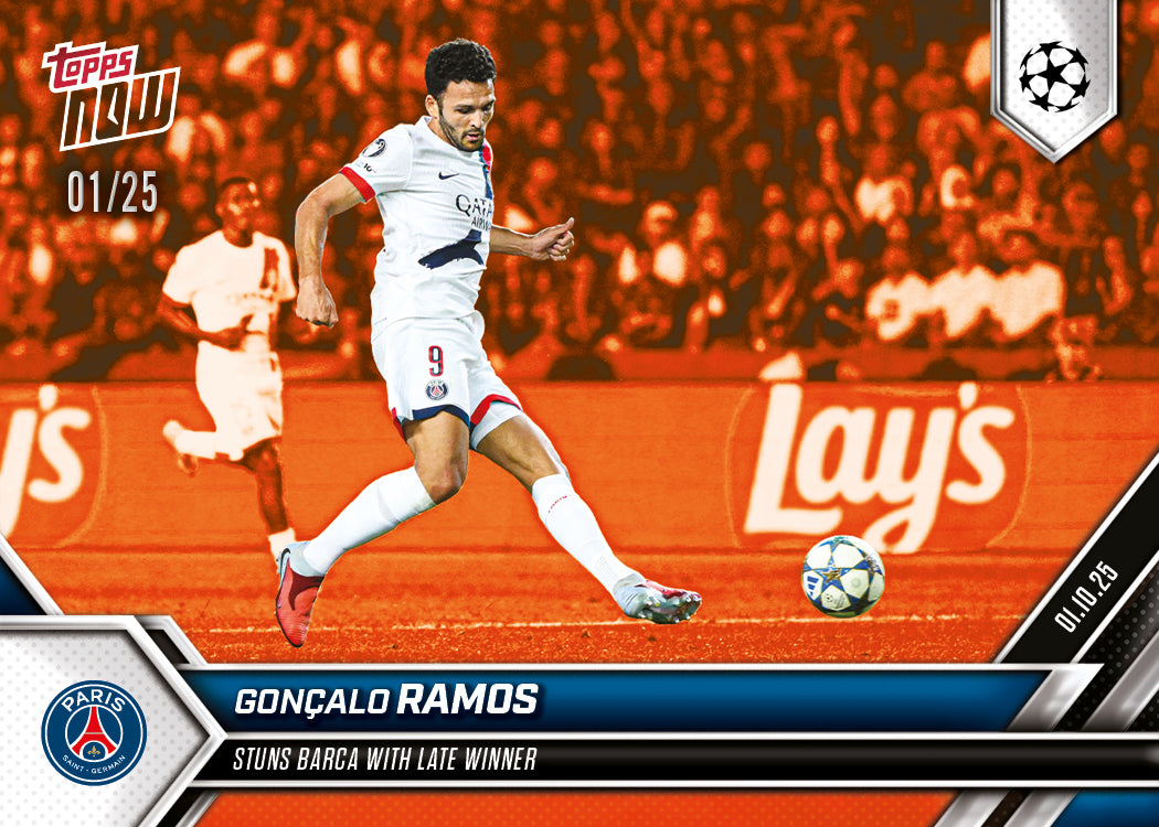 Gonçalo Ramos - 2025-26 UCL Topps NOW® - Card 29