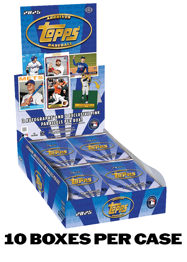 2025 Topps Archives Baseball - Hobby Box - Sealed Case