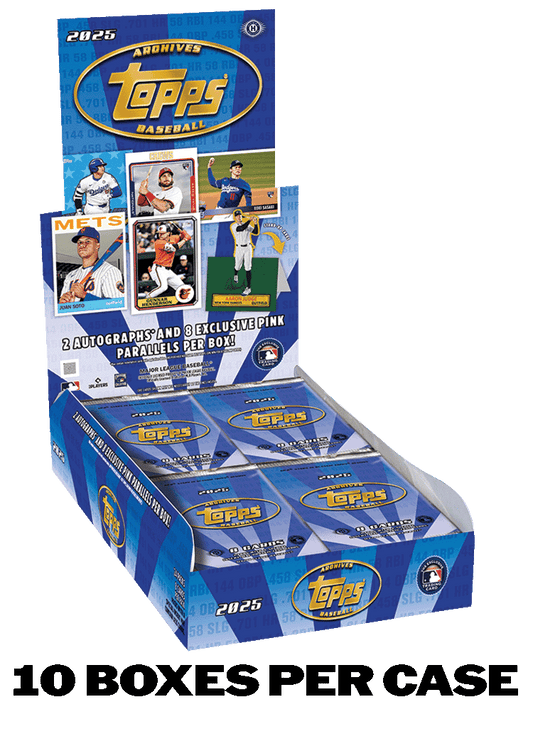 2025 Topps Archives Baseball - Hobby Box - Sealed Case
