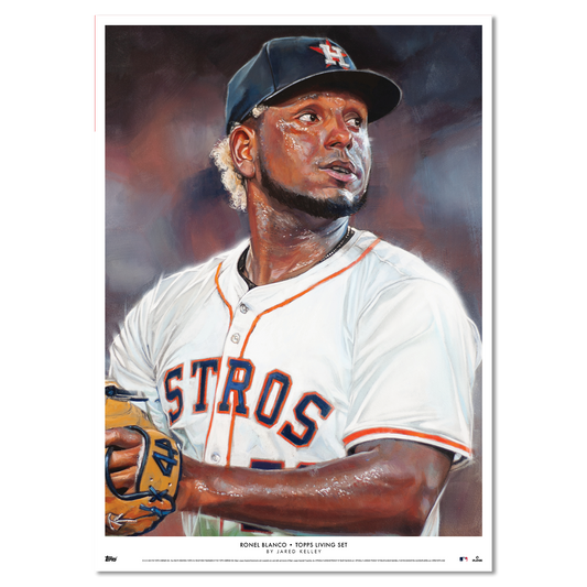 Topps Living Set Fine Art Print #829 - Ronel Blanco