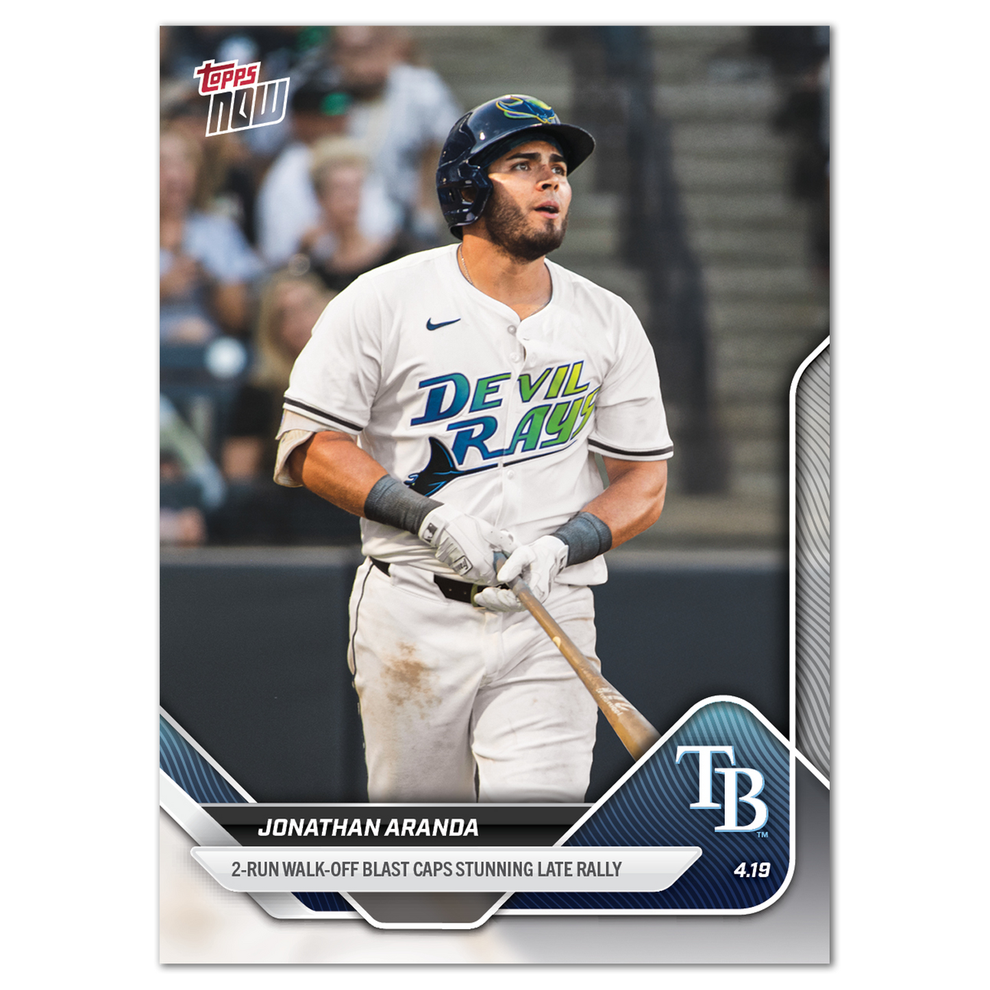 Jonathan Aranda - 2025 MLB Topps NOW® - Card 89 - PR: 274