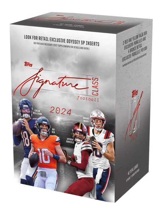 2024 Topps Signature Class Football - Value Box