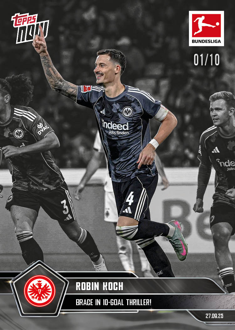 Robin Koch - 2025-26 Bundesliga Topps NOW® - Card 35 - PR: 157