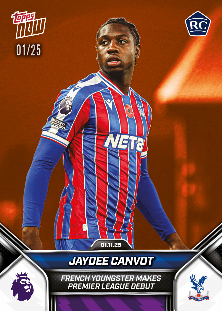 Jaydee Canvot - 2025-26 Premier League Topps NOW® - Card 49