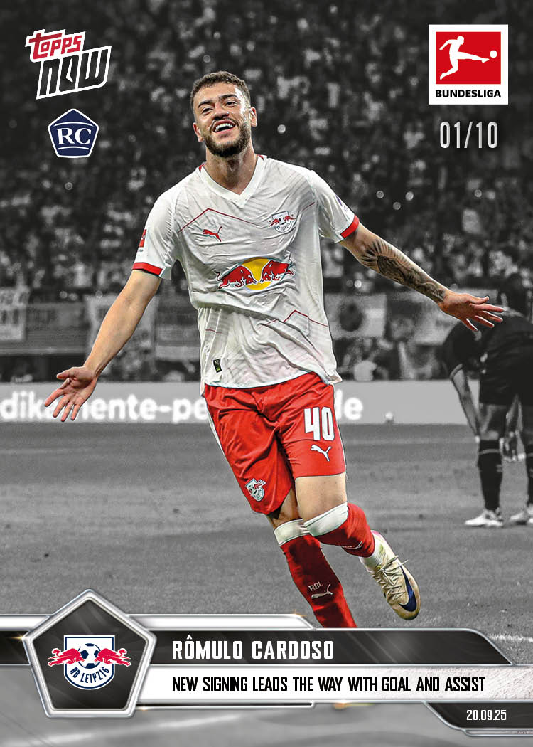 Rômulo Cardoso - 2025-26 Bundesliga Topps NOW® - Card 26 - PR: 195