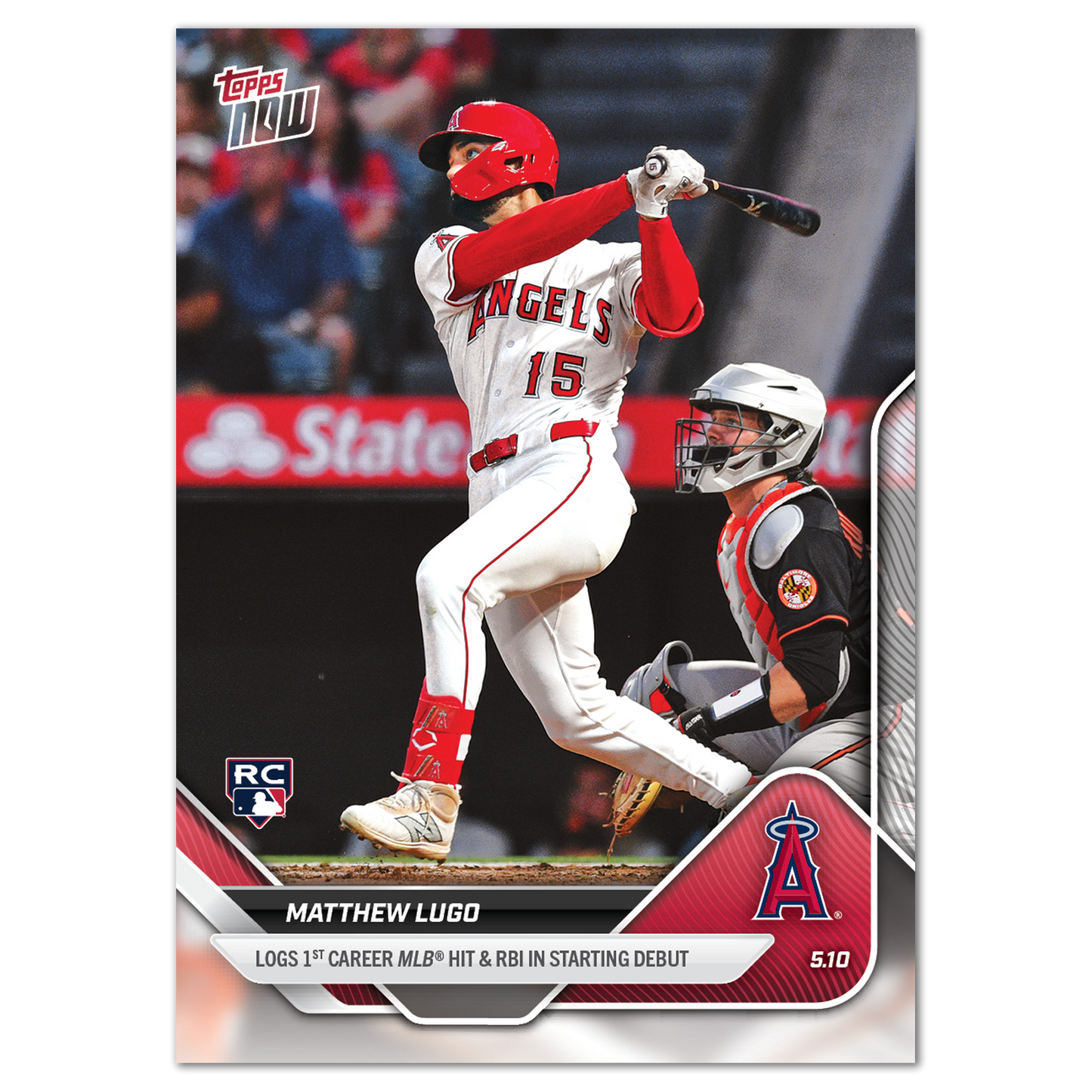 Matthew Lugo - 2025 MLB Topps NOW® - Card 165 - PR: 732