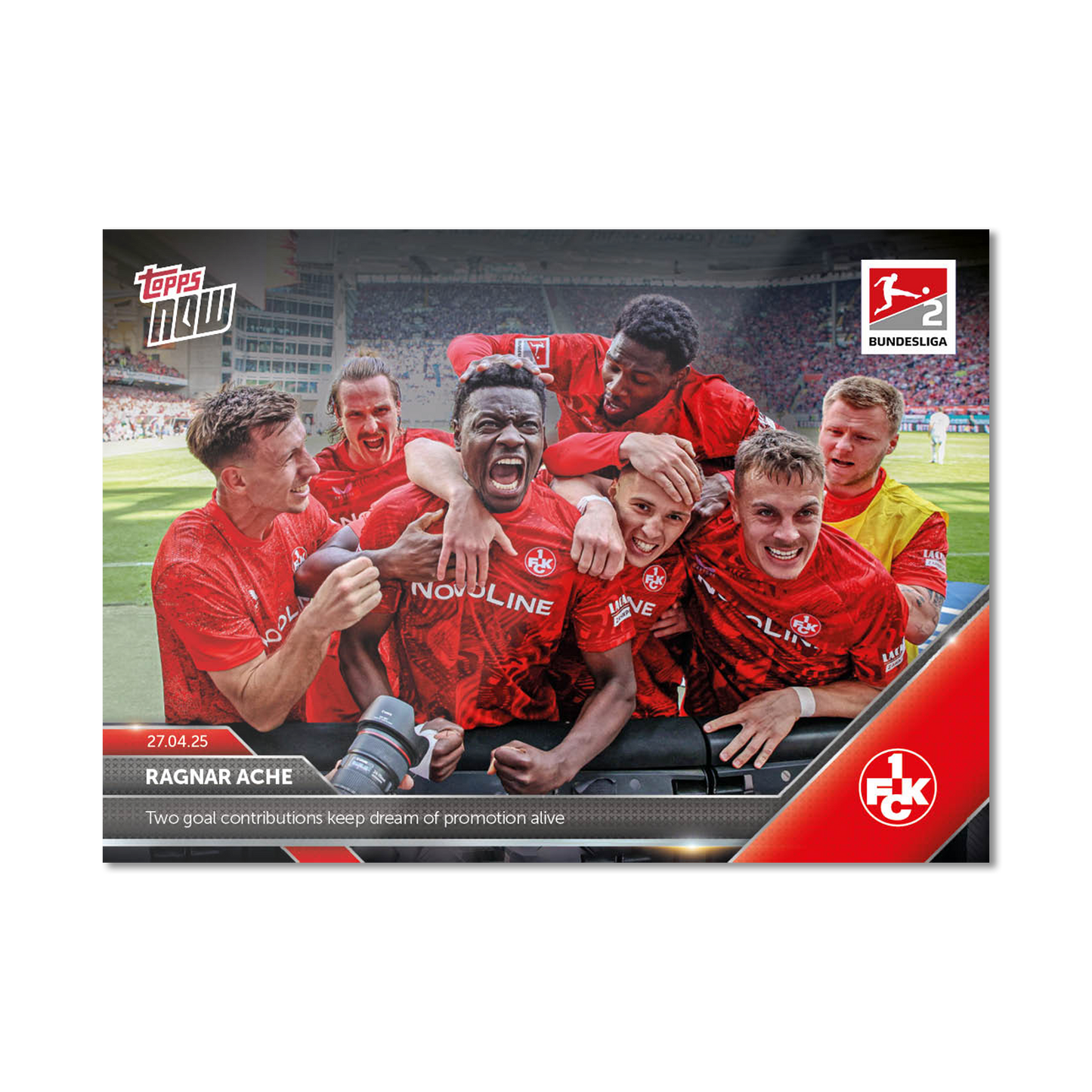 Ragnar Ache - 2024-25 Bundesliga Topps NOW® Card 173 - PR: 141