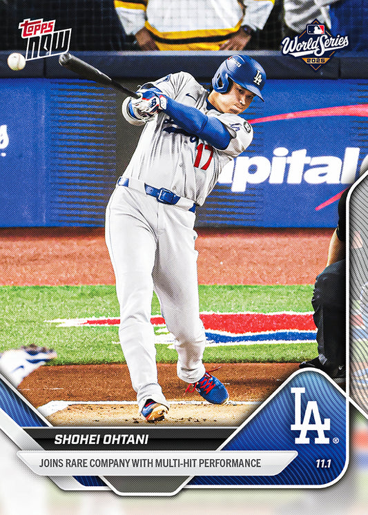Shohei Ohtani - 2025 MLB Topps NOW® - Card 919 - PR: 16716