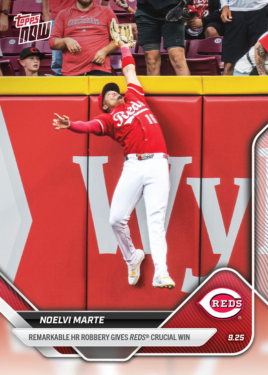 Noelvi Marte - 2025 MLB Topps NOW® - Card 767 - PR: 1200
