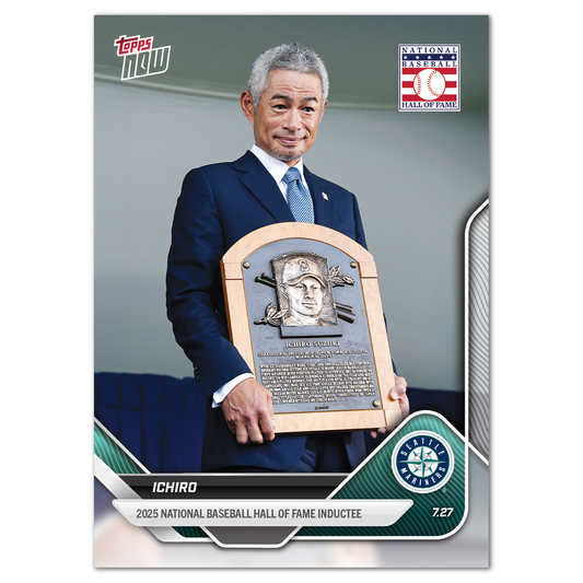 Ichiro - 2025 MLB Topps NOW® - Card 474 - LOOK FOR AUTOS - PR: 11993