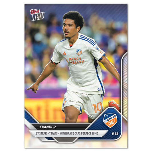 Evander - 2025 MLS Topps NOW® - Card 58 - PR: 229