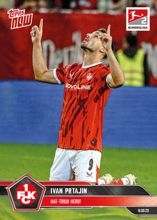 Ivan Prtajin - 2025-26 Bundesliga Topps NOW® - Card 23 - PR: 305