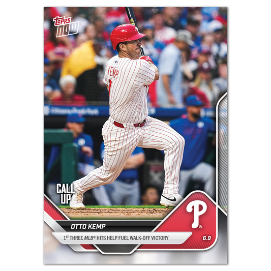 Otto Kemp - 2025 MLB Topps NOW® - Card 277 - PR: 1253