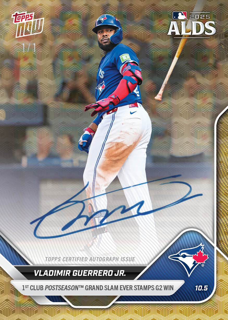 Vladimir Guerrero Jr. - 2025 MLB Topps NOW® - Card 827 - PR: 5192