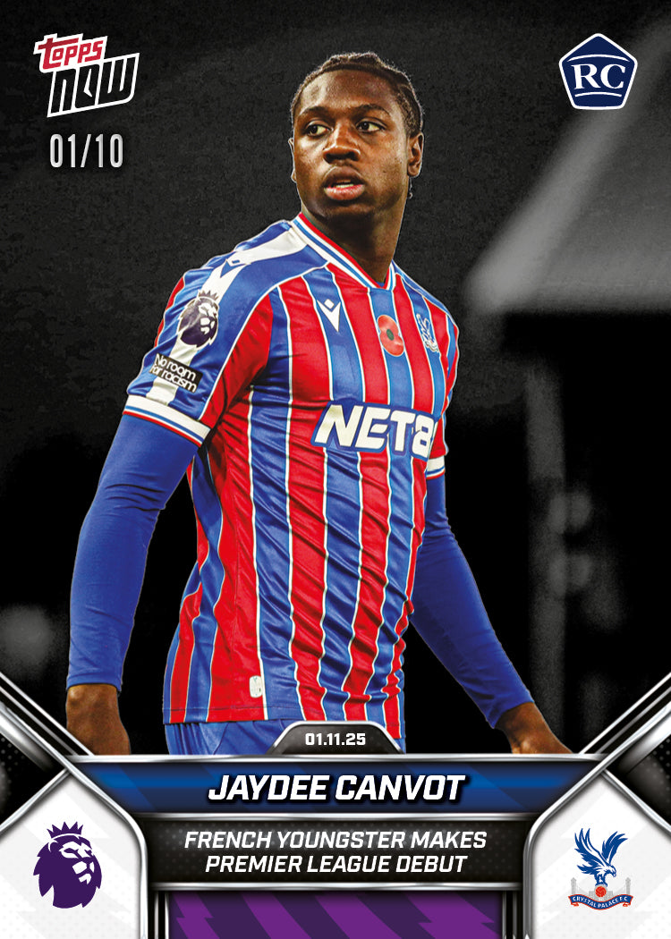 Jaydee Canvot - 2025-26 Premier League Topps NOW® - Card 49
