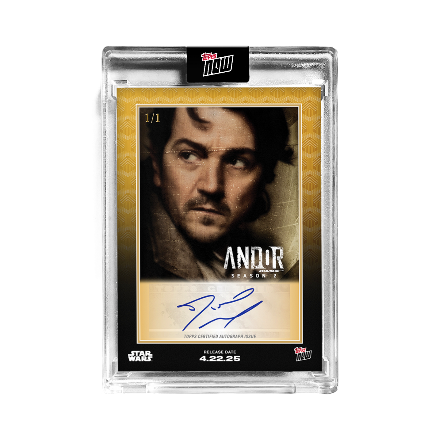 2025 Star Wars Topps NOW® Andor Season 2 - LOOK FOR AUTO - PR: 5507