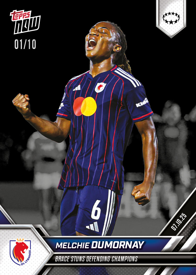 Melchie Dumornay - 2025-26 UWCL Topps NOW® - Card 1