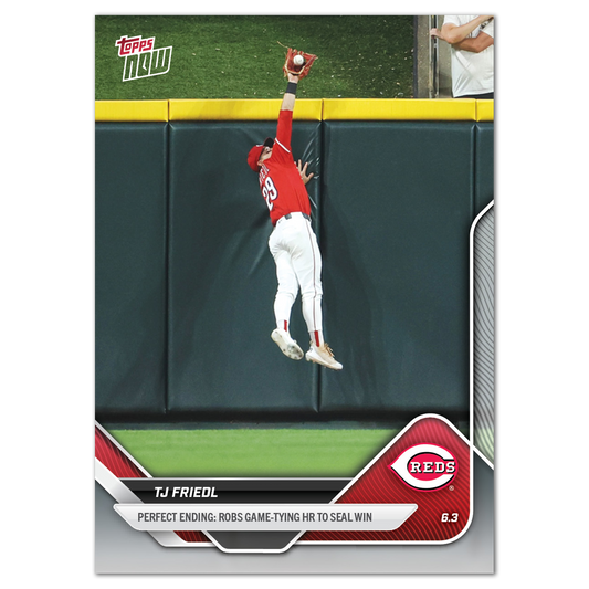 TJ Friedl - 2025 MLB Topps NOW® - Card 251 - PR: 687