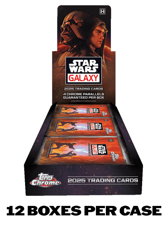 2025 Star Wars Chrome® Galaxy - Hobby Box - Sealed Case