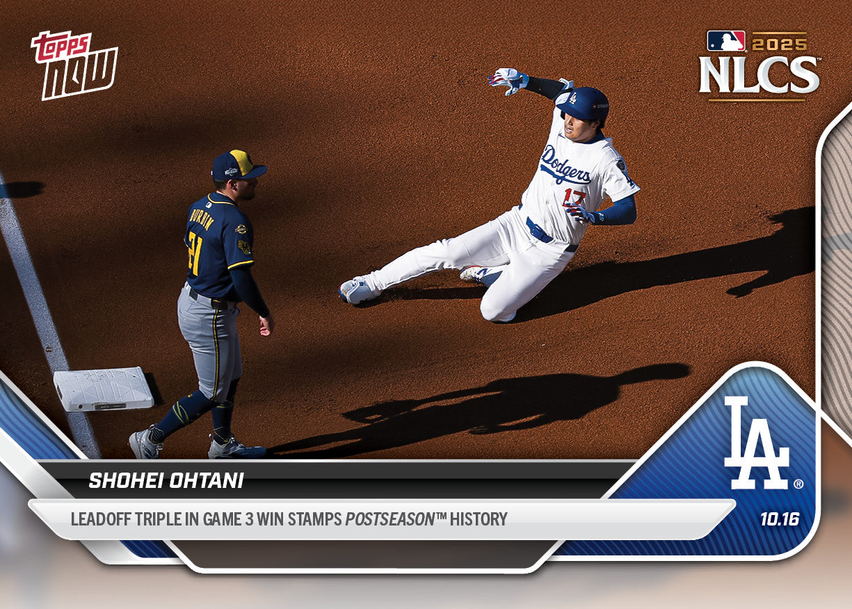 Shohei Ohtani - 2025 MLB Topps NOW® - Card 875 - PR: 8109