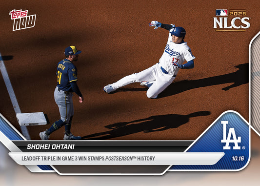 Shohei Ohtani - 2025 MLB Topps NOW® - Card 875 - PR: 8109