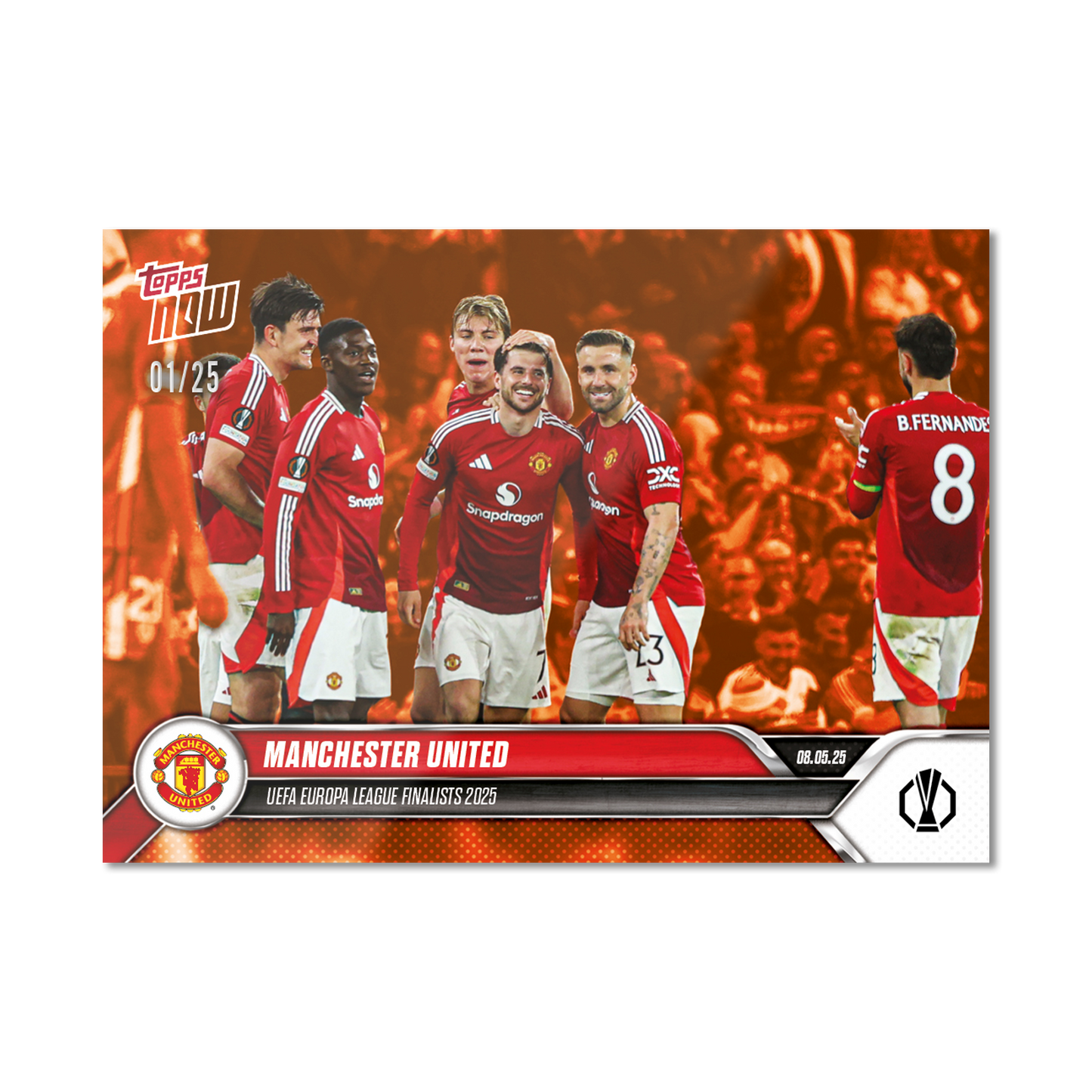Manchester United - 2024-25 UEL Topps NOW® Card 31